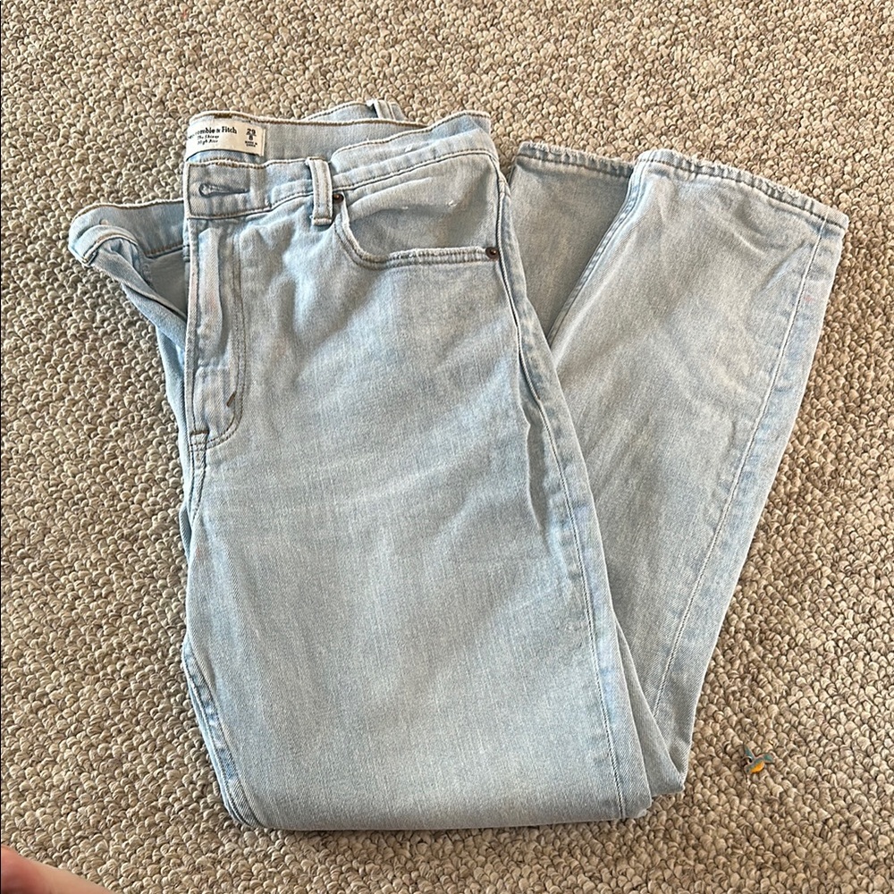 Abercrombie and Fitch Light Blue Jeans
